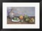 Framed Art Still Life with Pitcher and Fruit by Paul Cezanne Wall Decor 18x24 Artwork